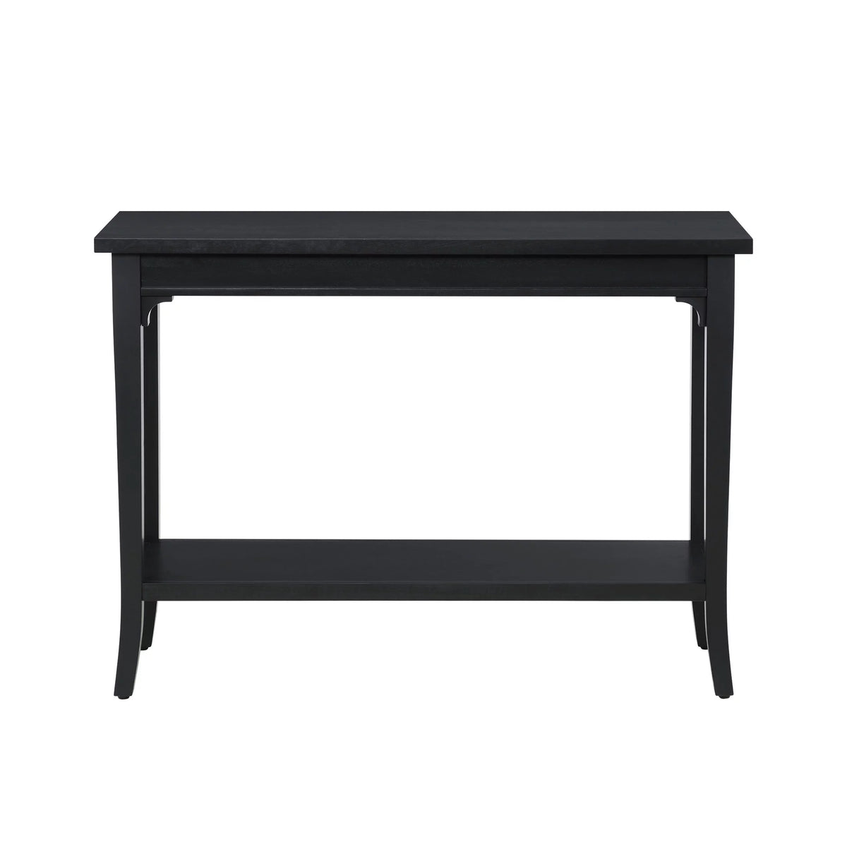 Console Table with Lower Shelf and Solid Wood Frame Z24810