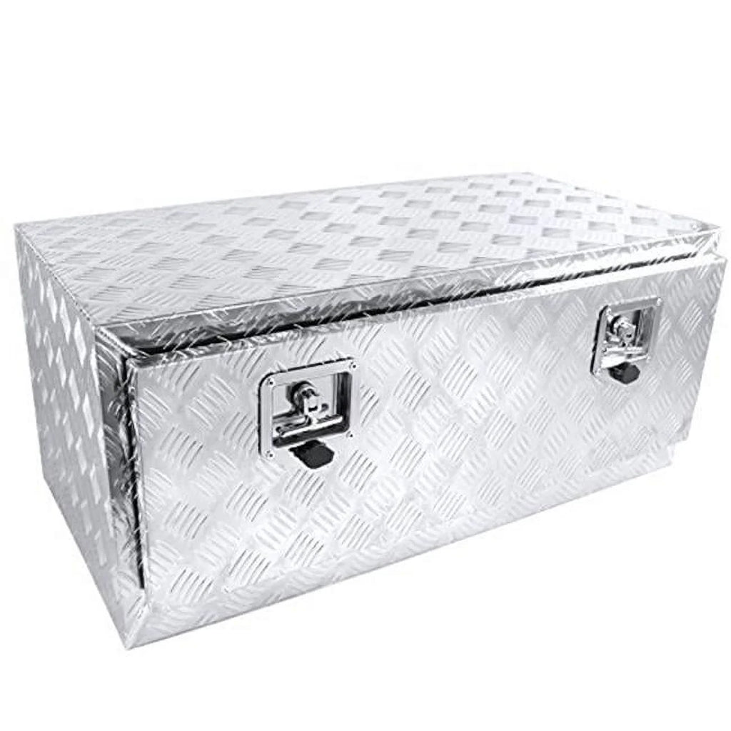 Aluminum Truck Bed Storage Tool Box with Lock D924447