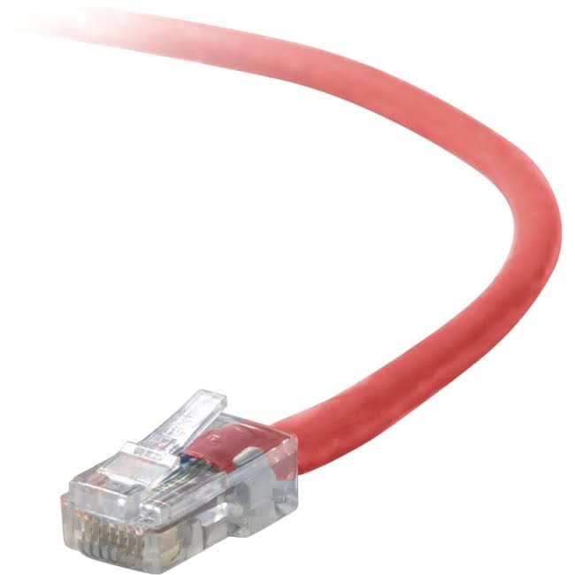 Red 3 ft CAT 5e UTP Patch Cable B261120
