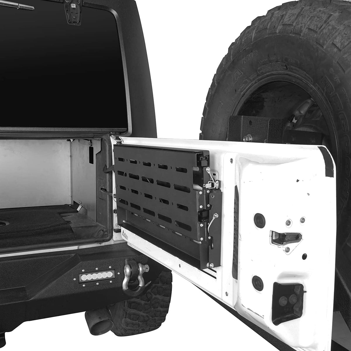 Tailgate Table Storage Rack for Jeep Wrangler JK M7046