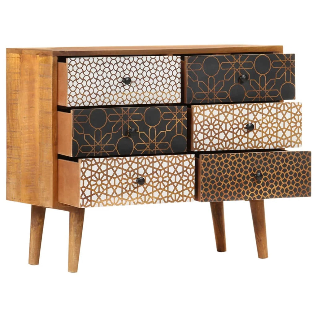 Solid Mango Wood Sideboard U3512