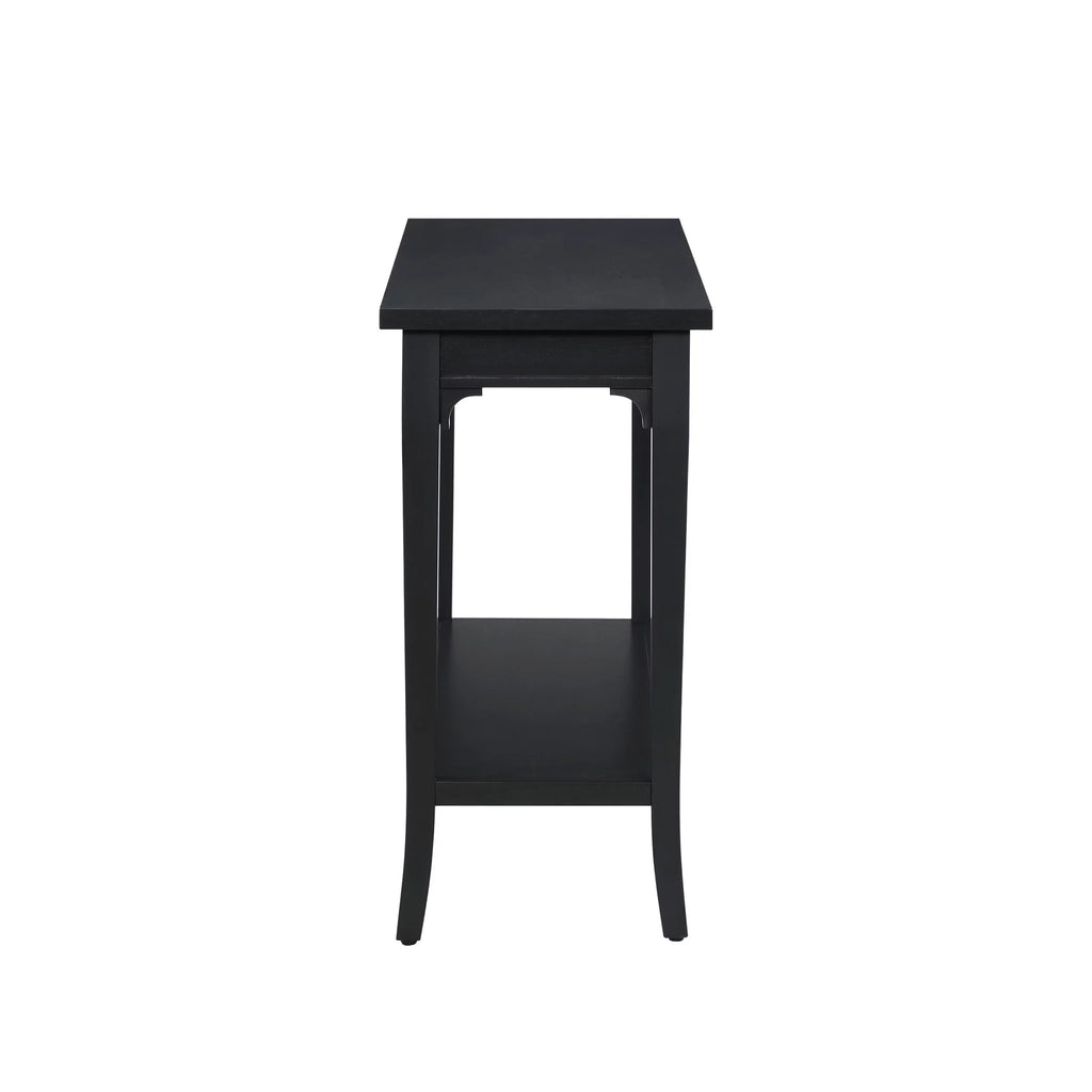 Console Table with Lower Shelf and Solid Wood Frame Z24810