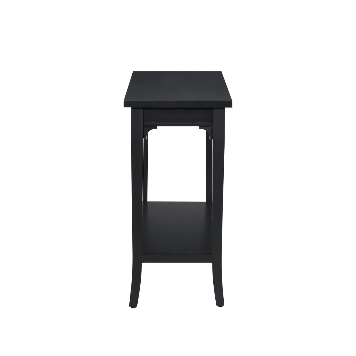 Console Table with Lower Shelf and Solid Wood Frame Z24810