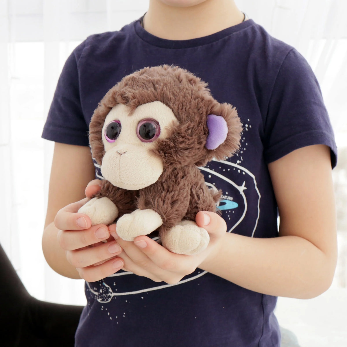 Brown Monkey Stuffed Animal Plush Toy J43062