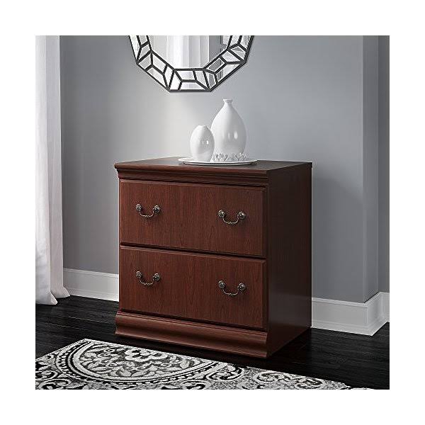 Harvest Cherry Lateral File Cabinet S719