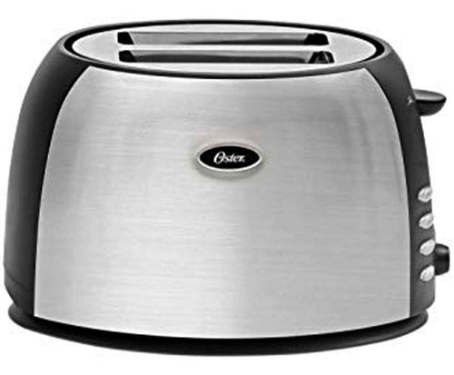 2 Slice Brushed Stainless Steel Toaster E100