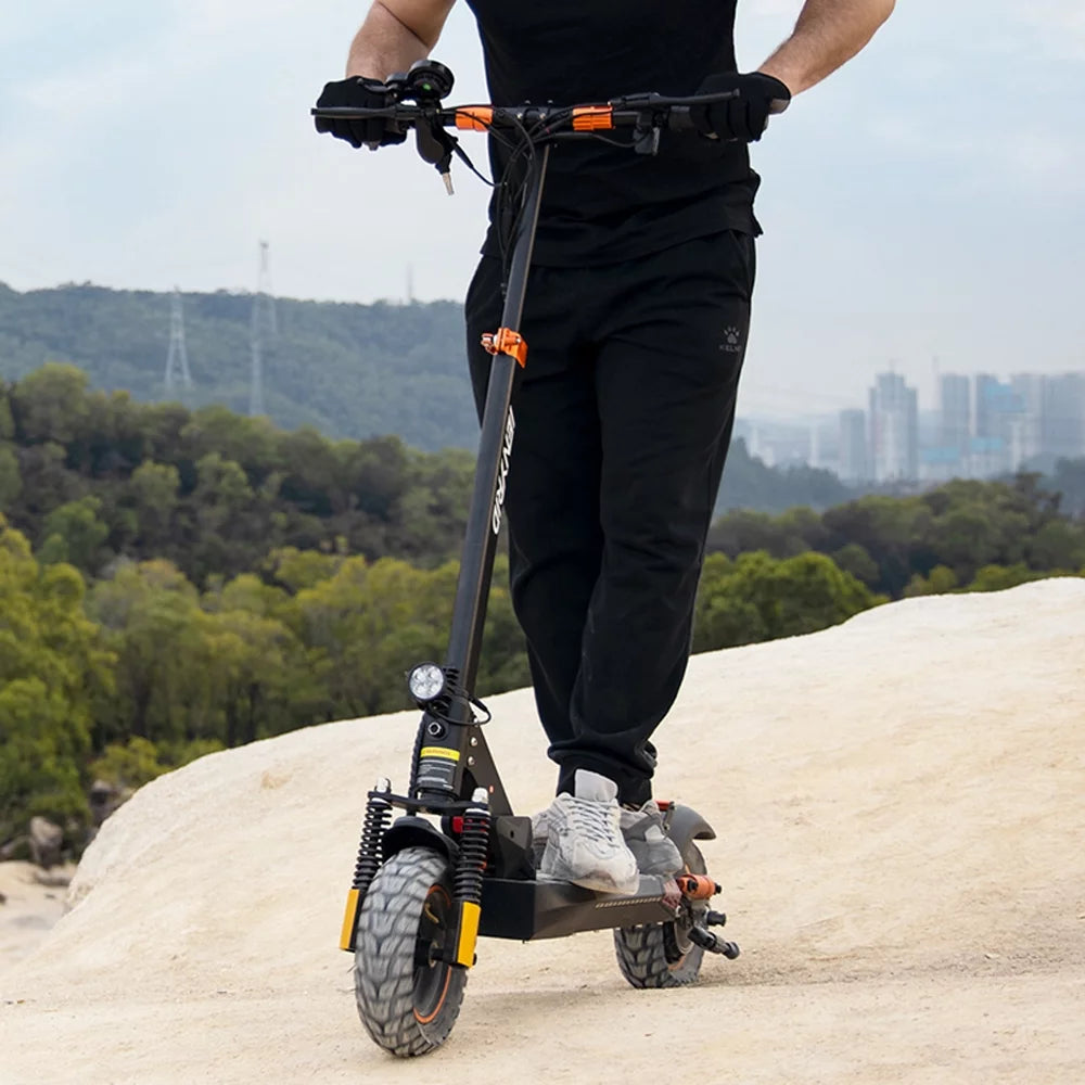800W Foldable Electric Scooter 28 MPH 22 Miles 10 inch Tires F574227