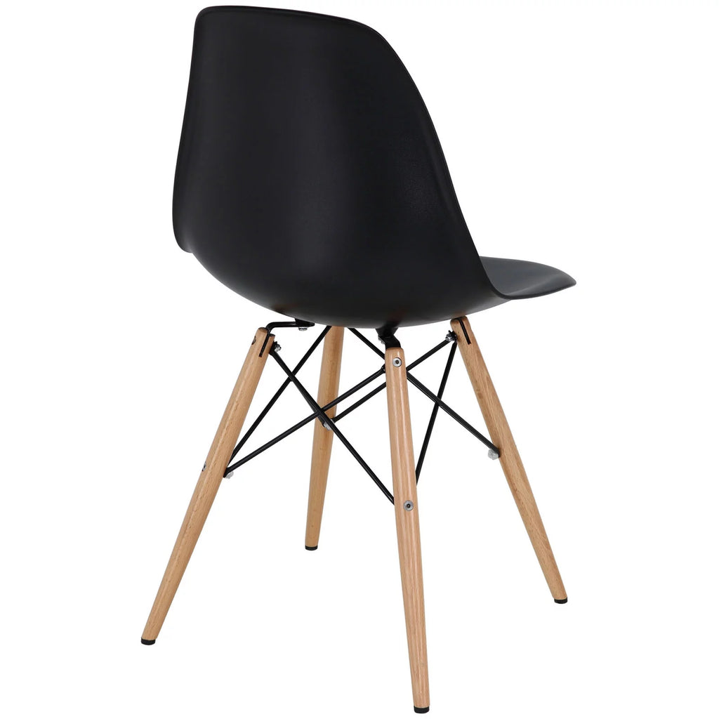 Black Modern Contemporary Dining Side Chair C8094