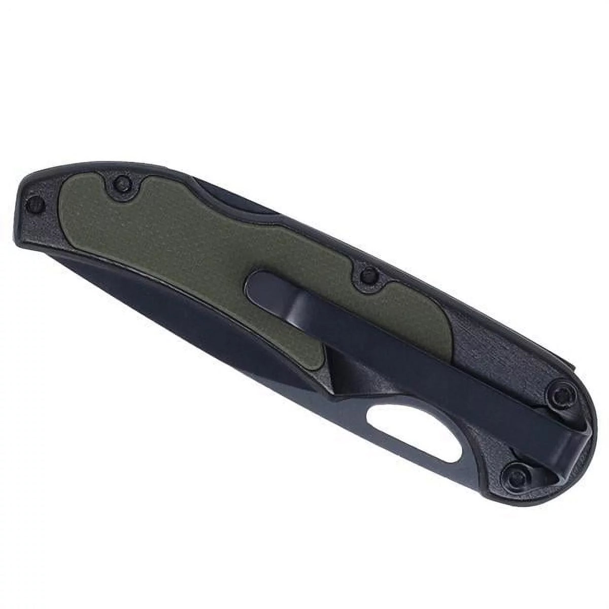 Green Lockback Pocket Knife 2.75-Inch Blade Folding Knife O11973