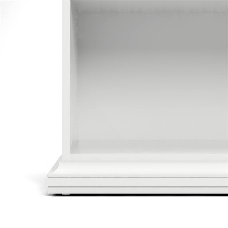 White 5 Shelf Bookcase Q667275