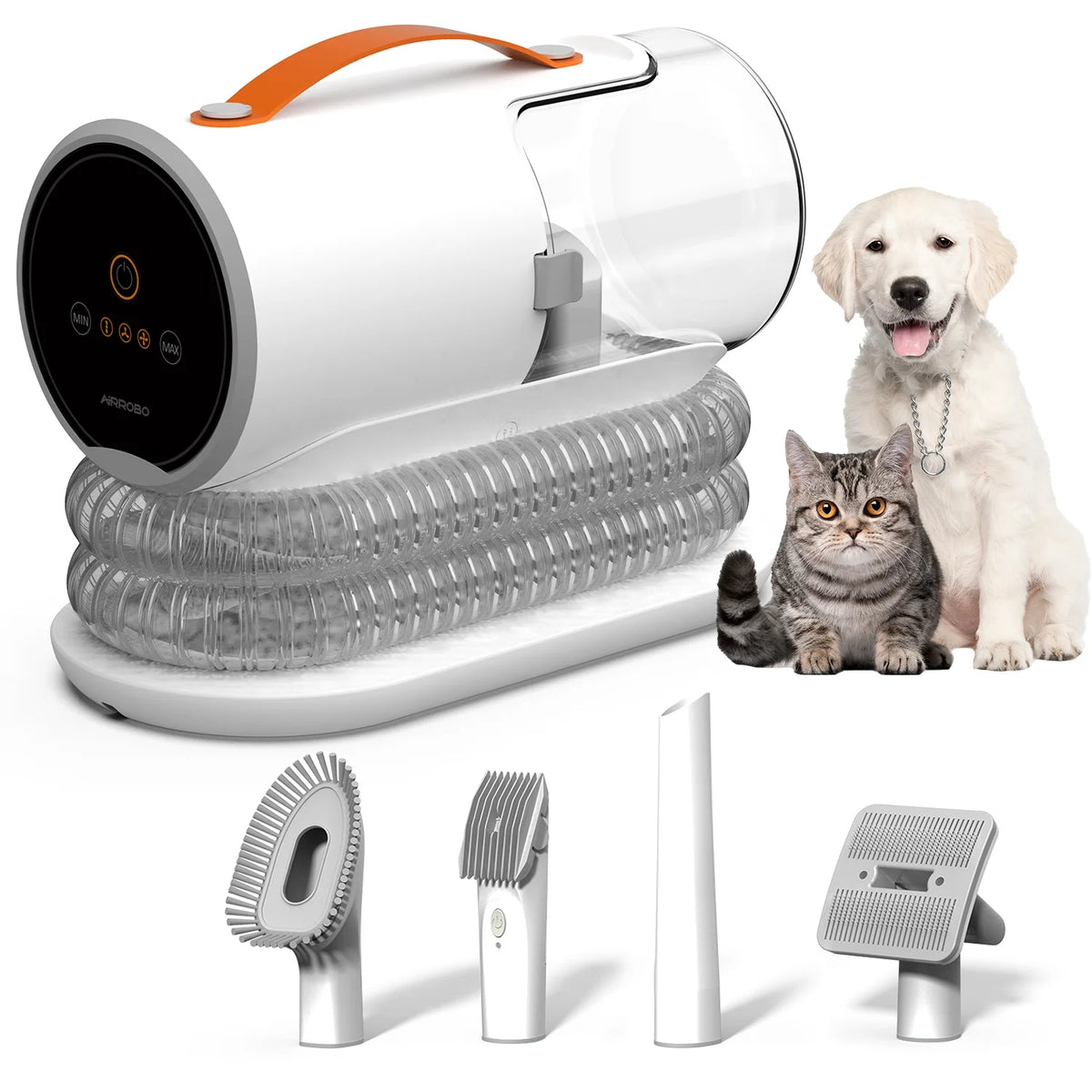Pet Hair Grooming Vacuum with Grooming & Shedding Tools Z764413