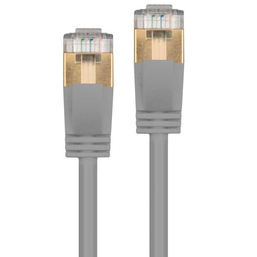 SlimRun Cat6a Ethernet Patch Cable, RJ45, STP, 36awg, 30ft Z81900