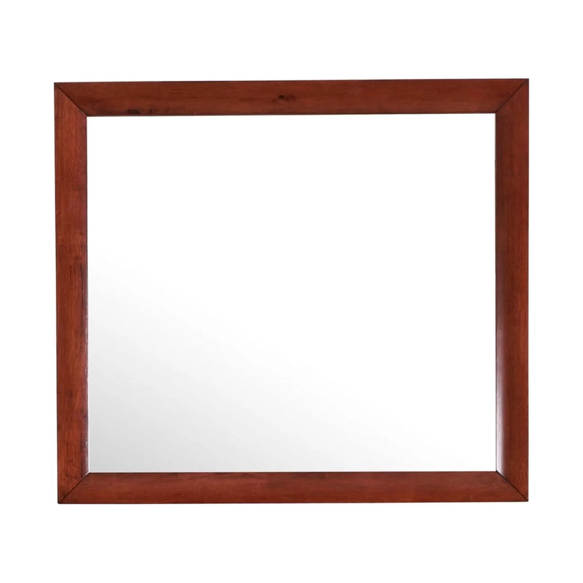 Cherry Framed Dresser Mirror Q2219