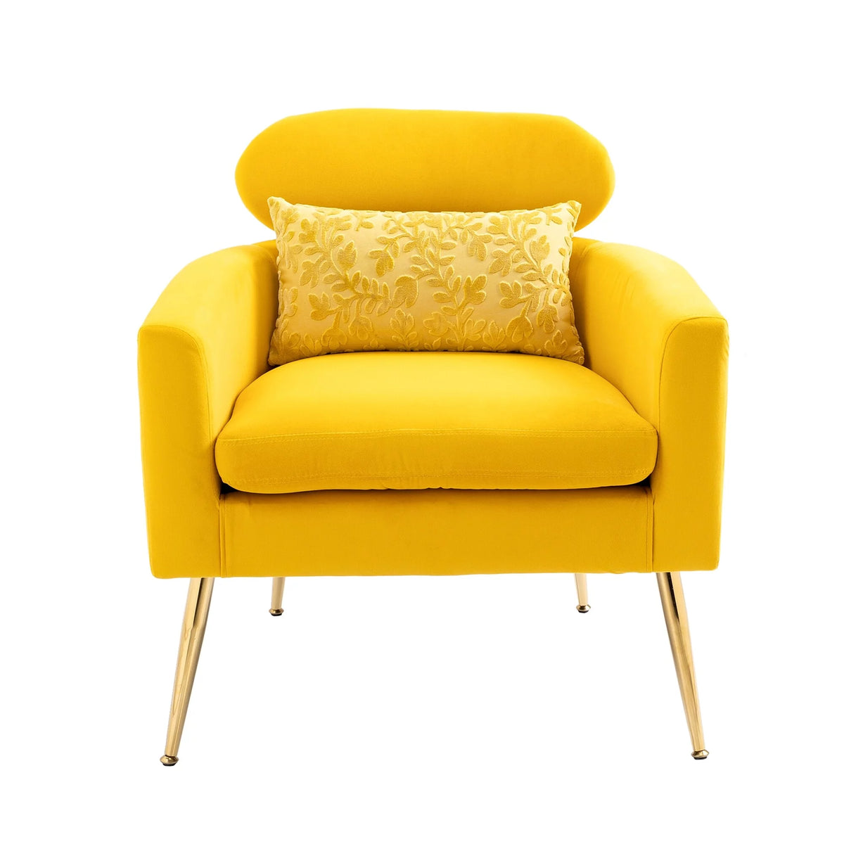 Yellow Chaise Lounge Chair E4157