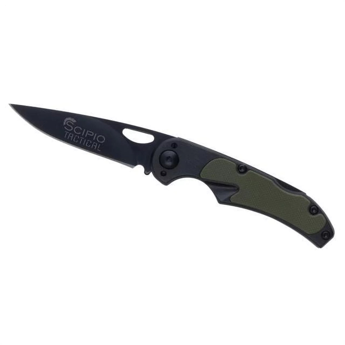 Green Lockback Pocket Knife 2.75-Inch Blade Folding Knife O11973