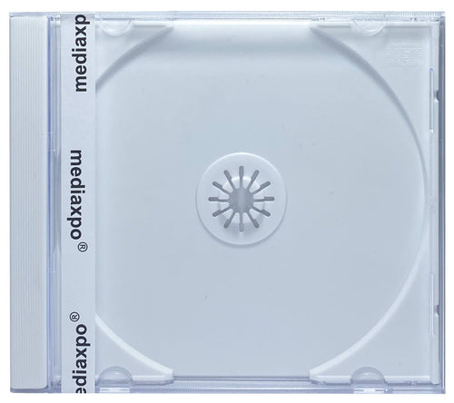 200 Standard White CD Jewel Case T8923