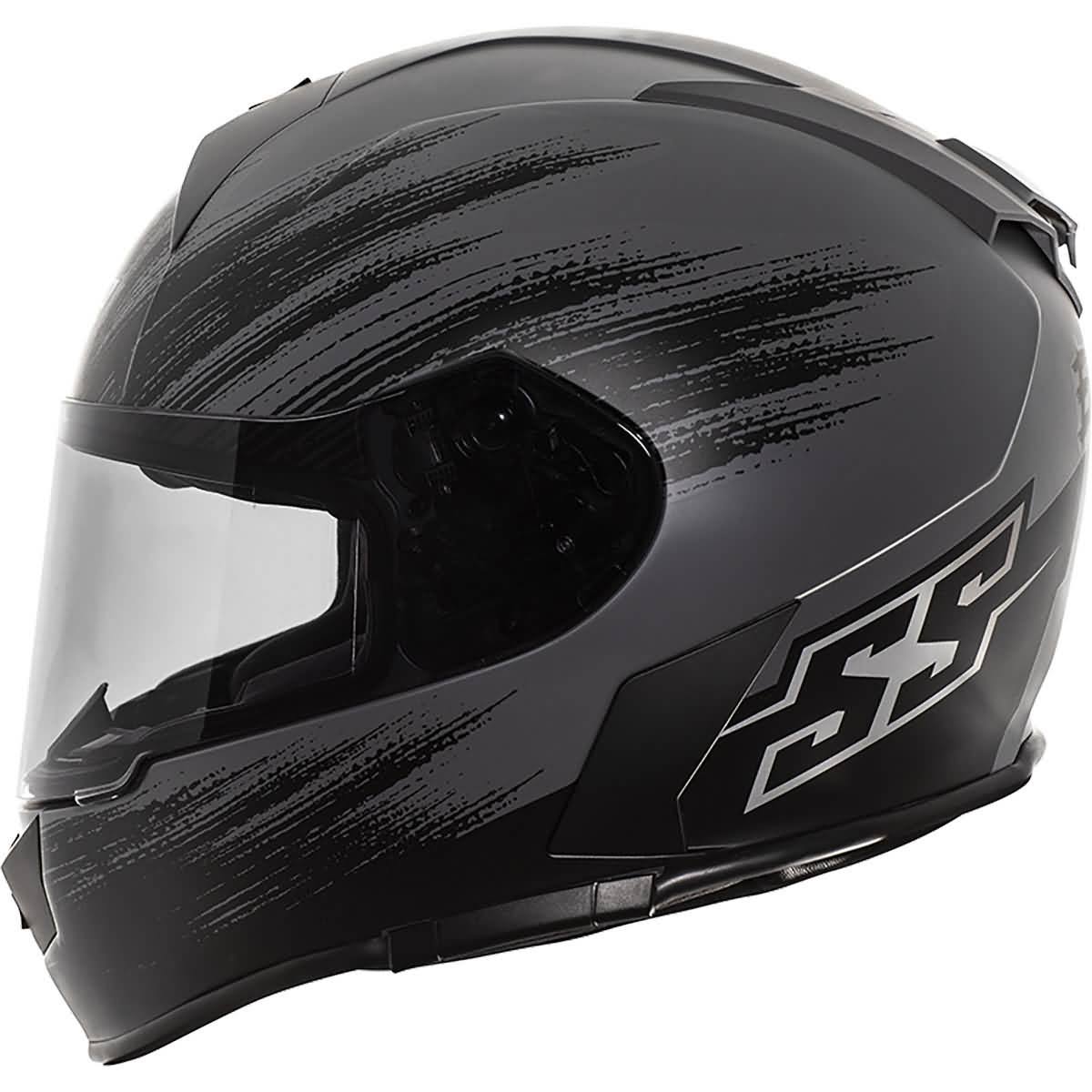 Hi-Vis Yellow Motorcycle Helmet Y19613