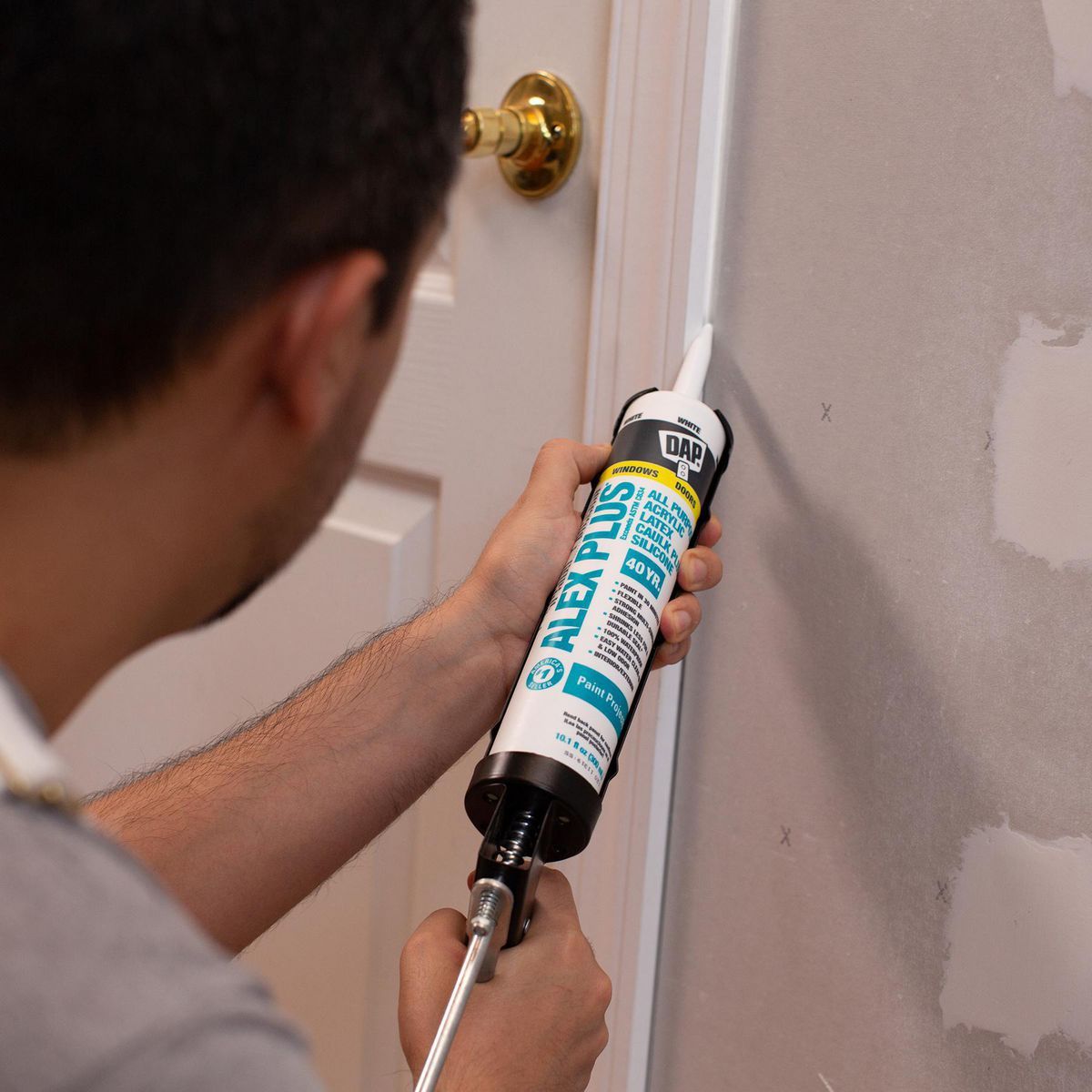 Clear Acrylic Latex Silicone Caulk K7555