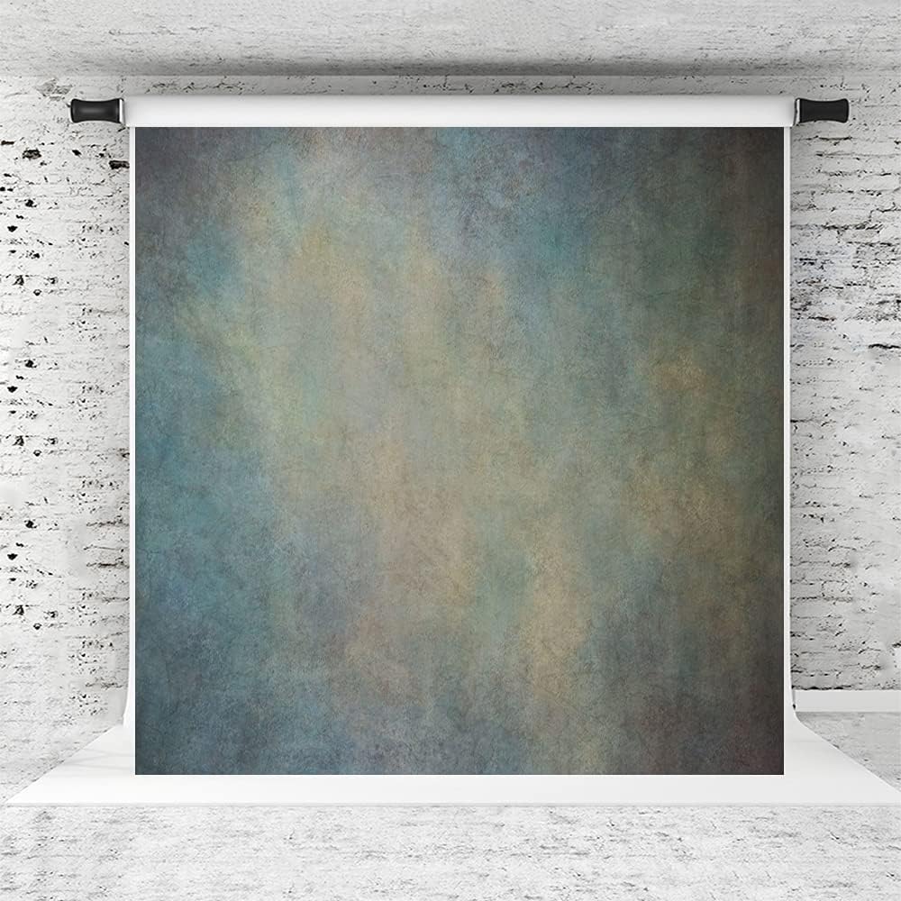 10ft(W) x6.5ft(H/T) Abstract Photo Backdrop Microfiber Cadetblue Pack of 2 Q88158