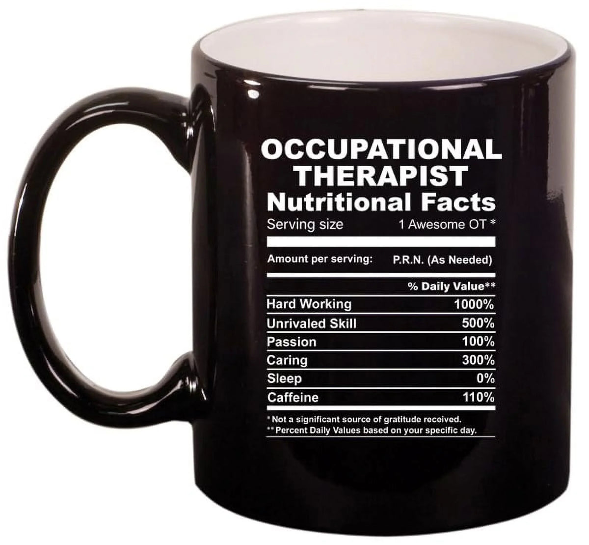 Ceramic Coffee Mug Tea Cup 11oz Gloss Black U481