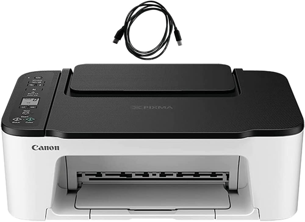 Wireless All-in-One Color Inkjet Printer with USB Printer Cable X51293