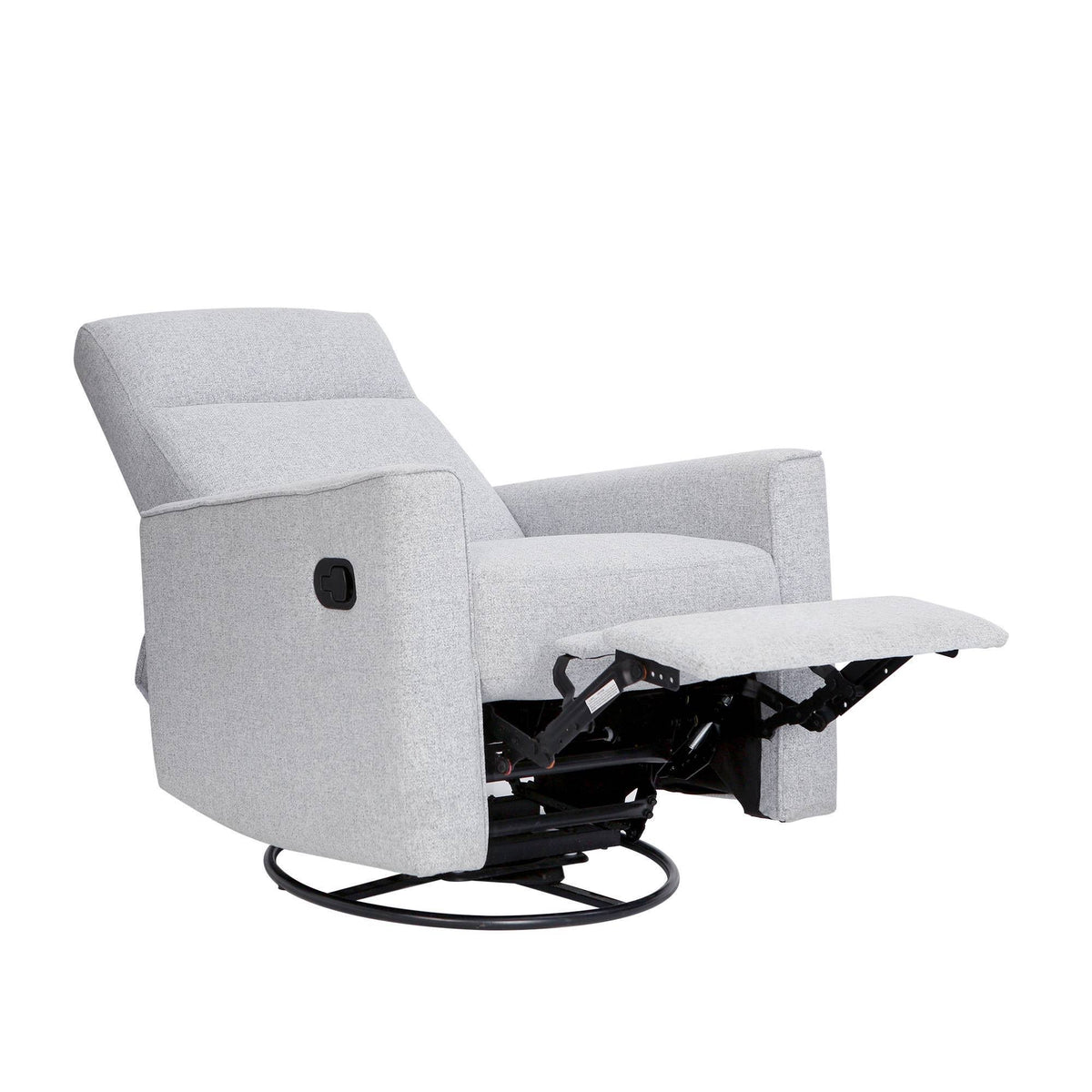 Gray Manual Reclining Glider D1005