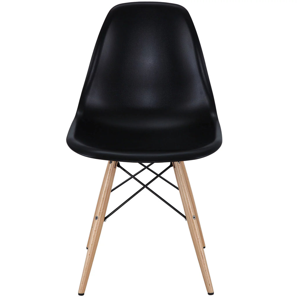 Black Modern Contemporary Dining Side Chair C8094