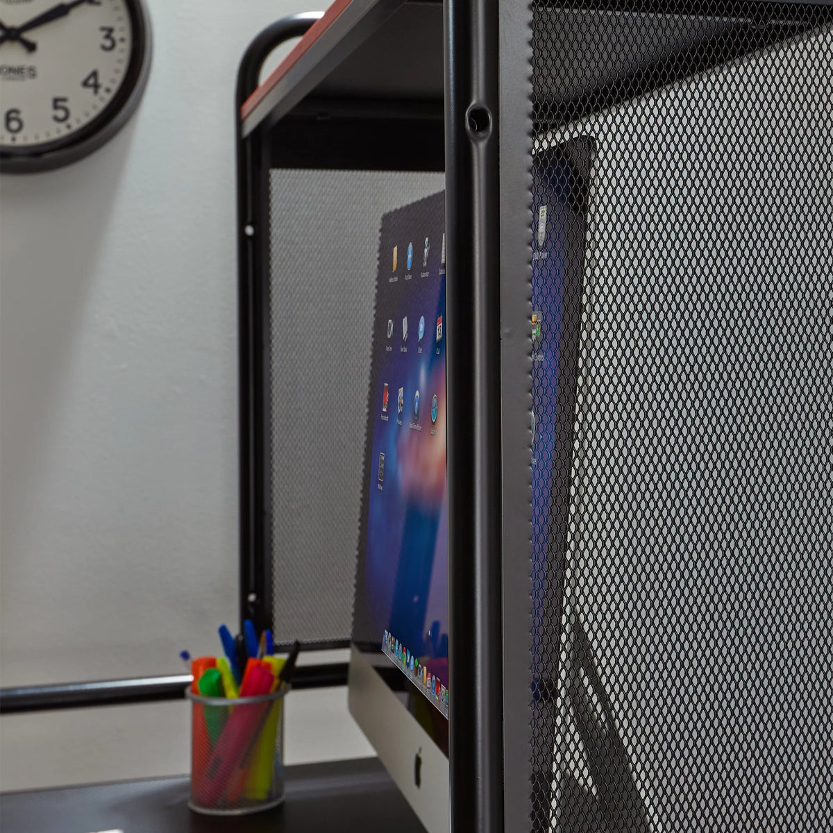 Black/Red Gaming Desk Q942855