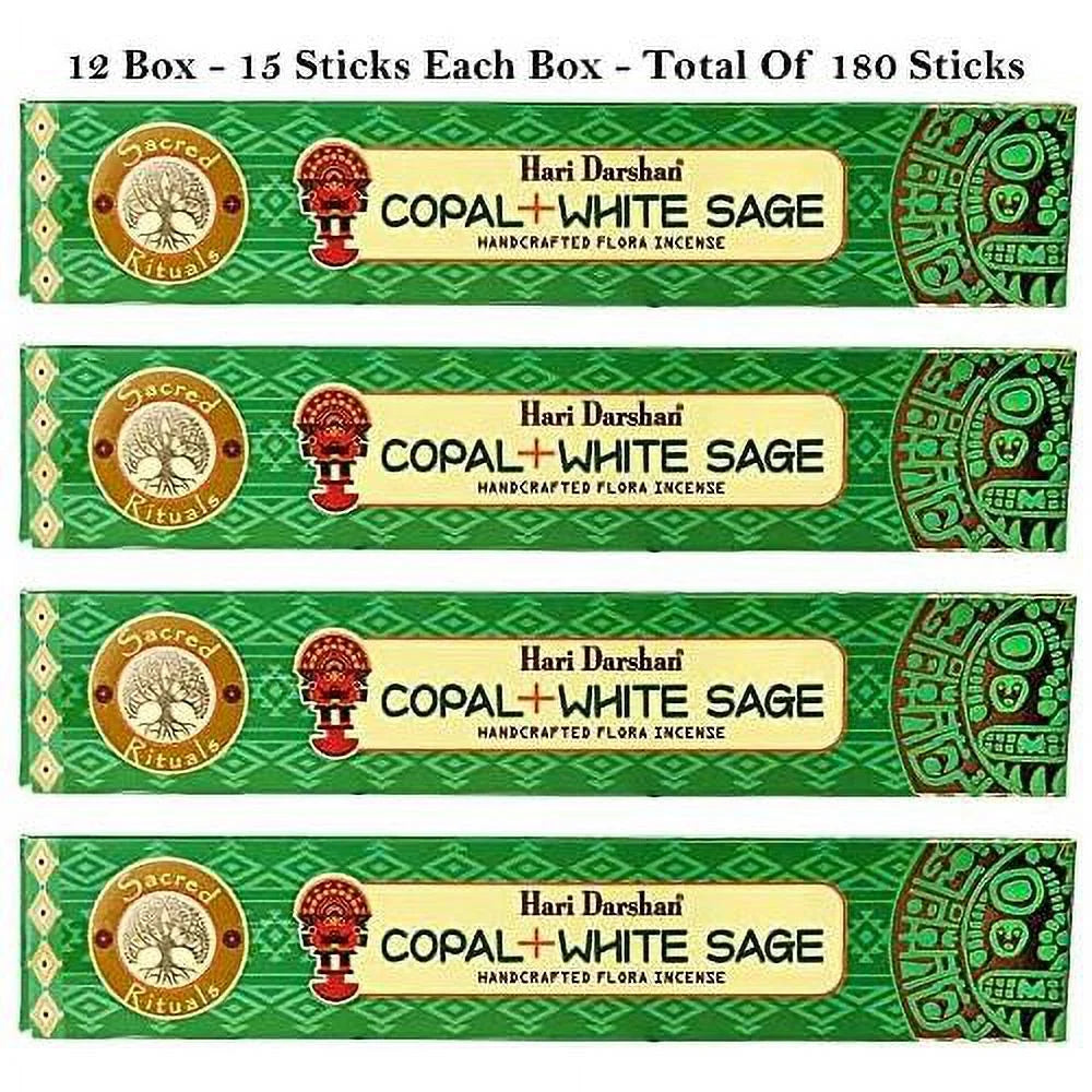 Handcrafted Incense Sticks 180 Sticks Copal White Sage X88777