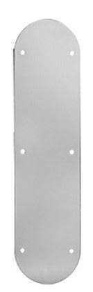 Oil Rubbed Bronze Push Plate with Screw Holes C329
