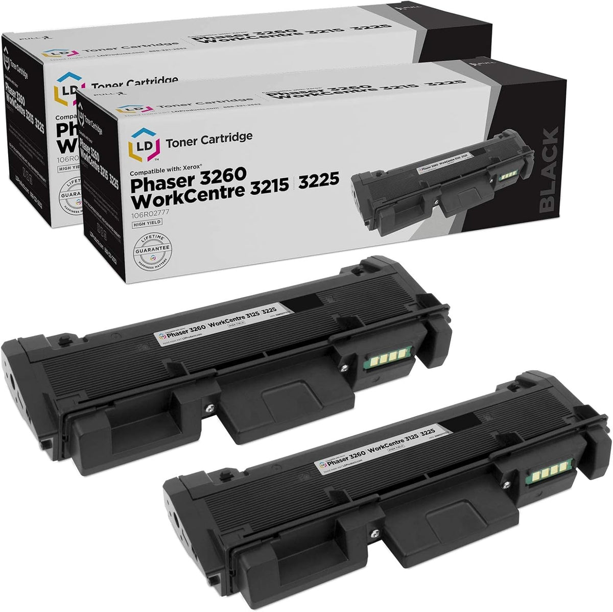 Black 2-Pack High Yield Toner Cartridge C569374