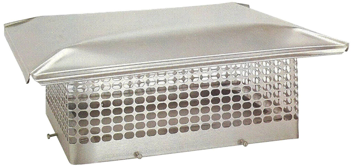 8 x 17-inch Stainless Steel Chimney Cap O533578