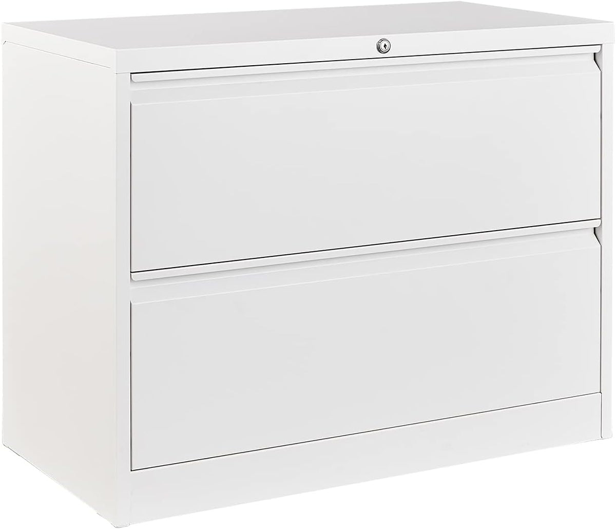 4 Drawer Metal Lateral File Cabinet with Lock W6939