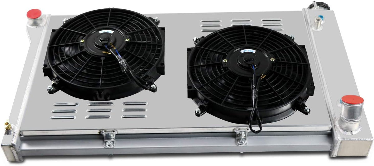 3 Row Core Aluminum Radiator with Shroud Fans I4374