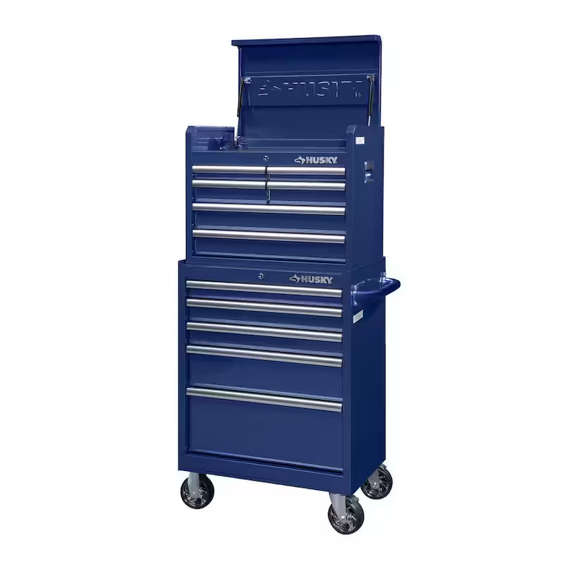 11 Drawer Tool Chest and Cabinet, Blue I6432
