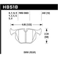 DTC 70 Brake Pads B5463