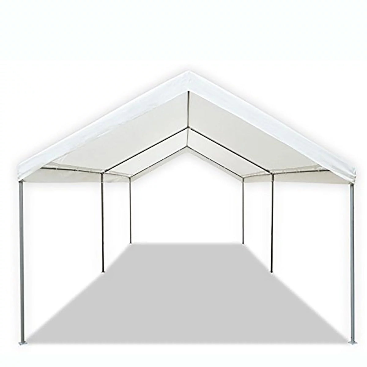 10' x 20' x 8.5' Metal Steel Frame & Polyester Top Carport Shelter J7803