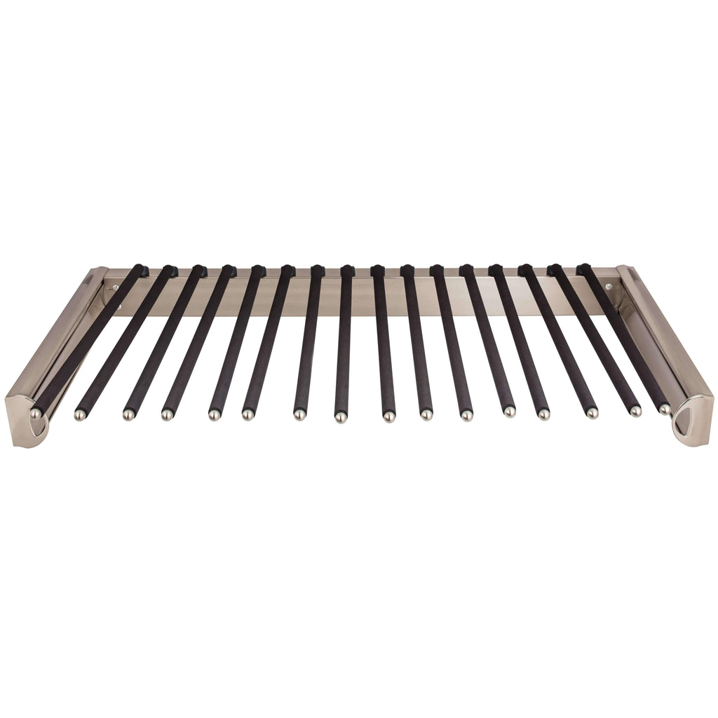 Satin Nickel Pant Rack for Deep Closet System J596