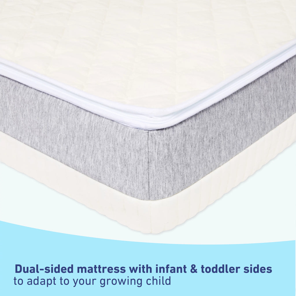 2-in-1 Crib and Toddler Mattress F86528
