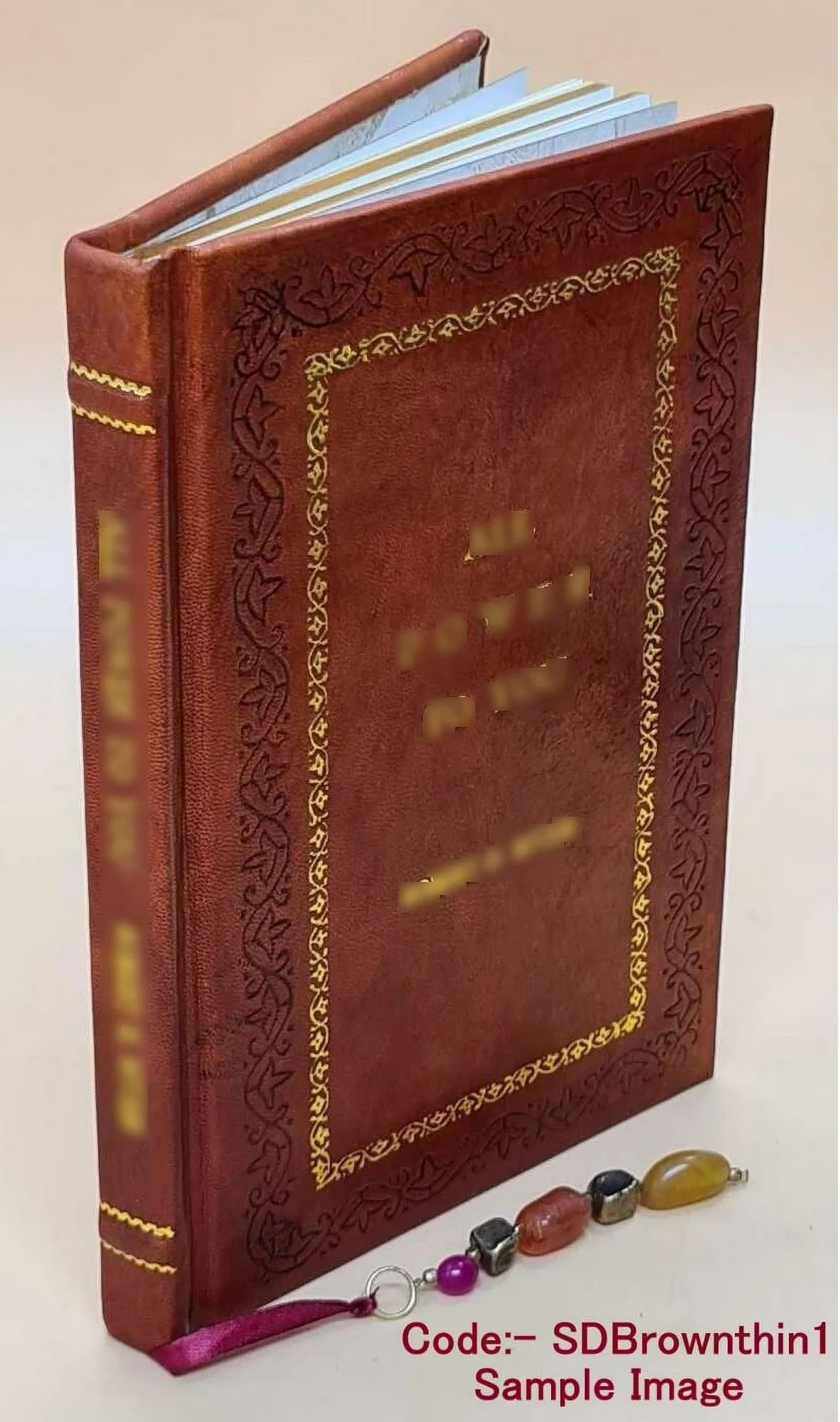 Premium Leather Bound Book N26355