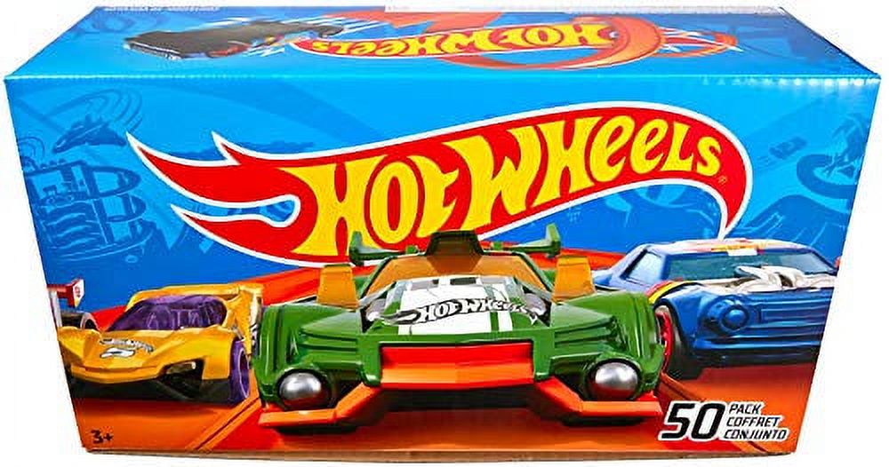 50 Pieces Hot Wheels Car Vehicle Playset U33124