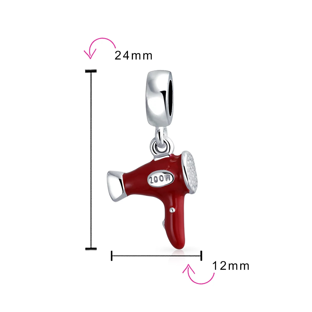 Sterling Silver Bead Charm Q26379