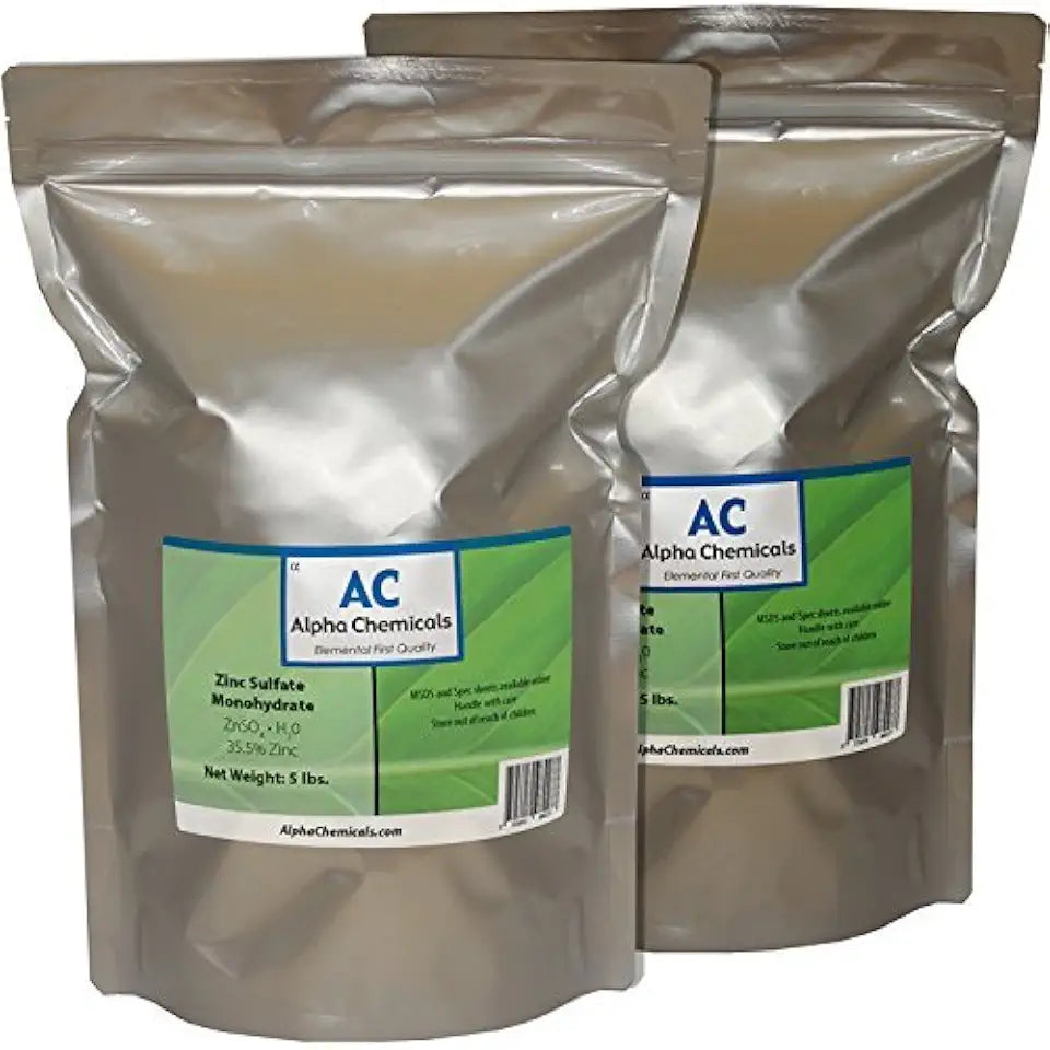 Sulfato de zinco monoidratado 35,5% Zn 4,5 kg K751
