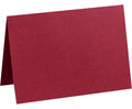 Folded Card (3 1/2 x 4 7/8) - Garnet (1000 Qty.) Y196