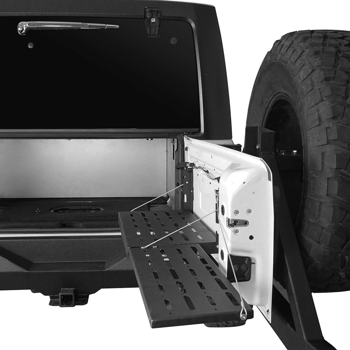 Tailgate Table Storage Rack for Jeep Wrangler JK M7046