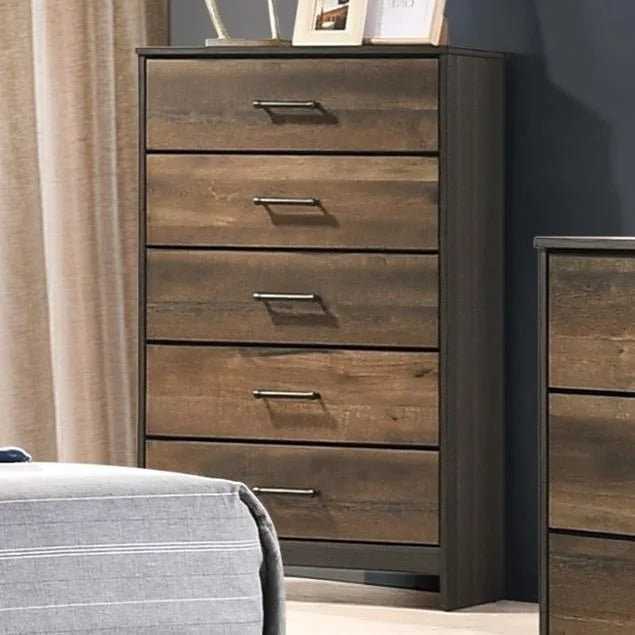 Rustic Walnut Chest K4041