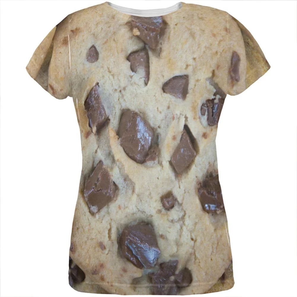 Chocolate Chip Cookies Womens T Shirt P955934