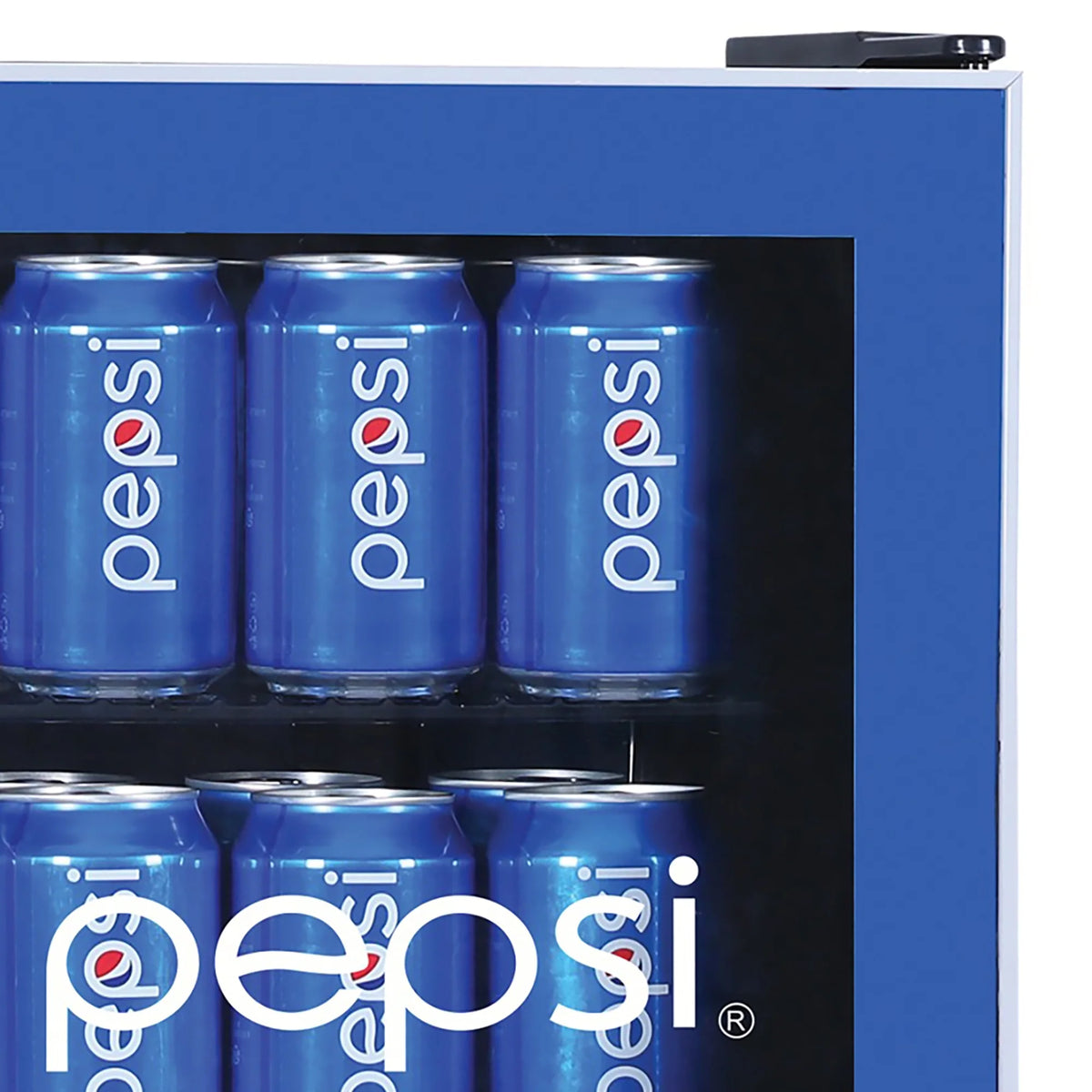 Blue 70 Can Capacity Compact Refrigerator V68847