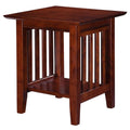 Solid Wood End Table in Walnut F794