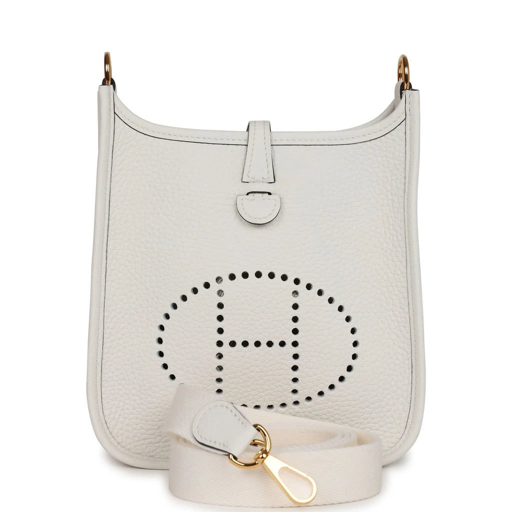 White Clemence Leather Bag O917964